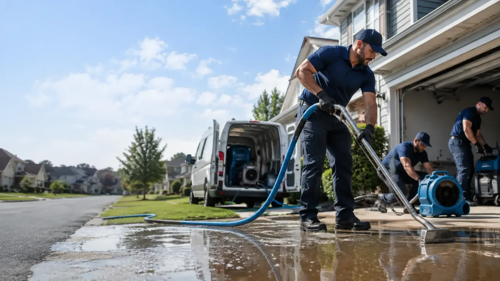 Flood Damage Restoration in Morocco, IN